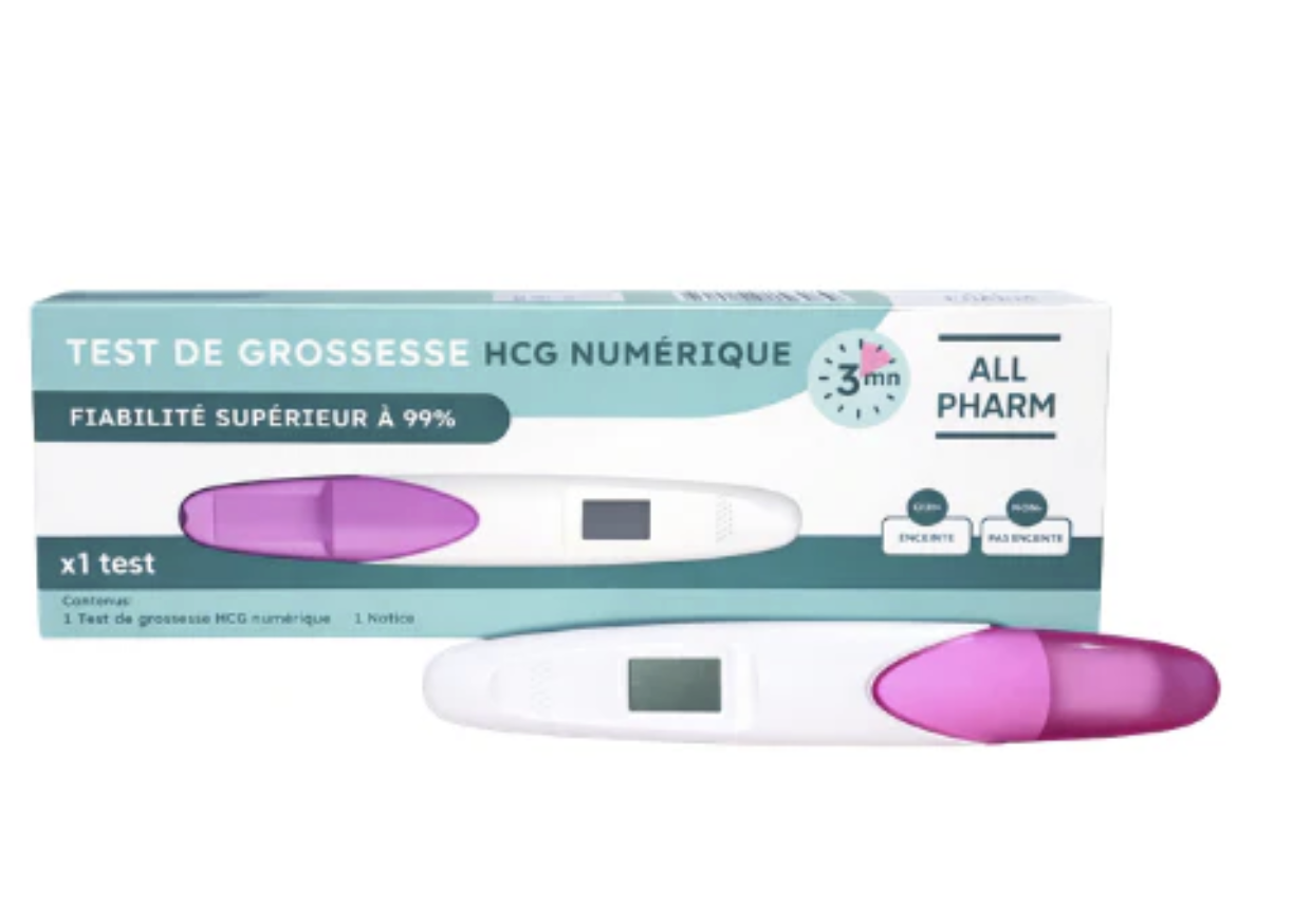 Test de grossesse HCG numerique