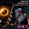 Filtre solaire pour smartphone pour photographier une éclipse