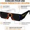 Lunettes de protection pour l’éclipse solaire