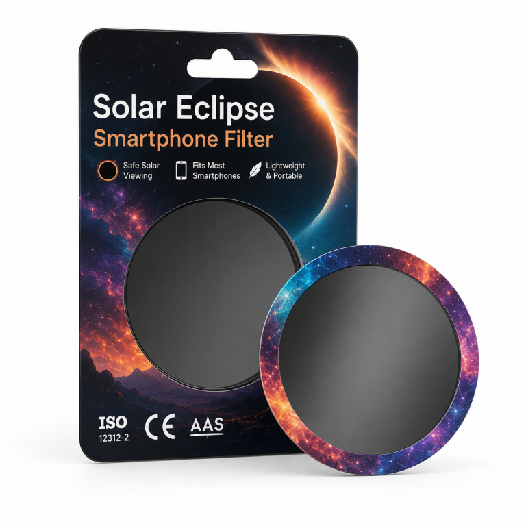Filtre solaire pour smartphone – Éclipse solaire